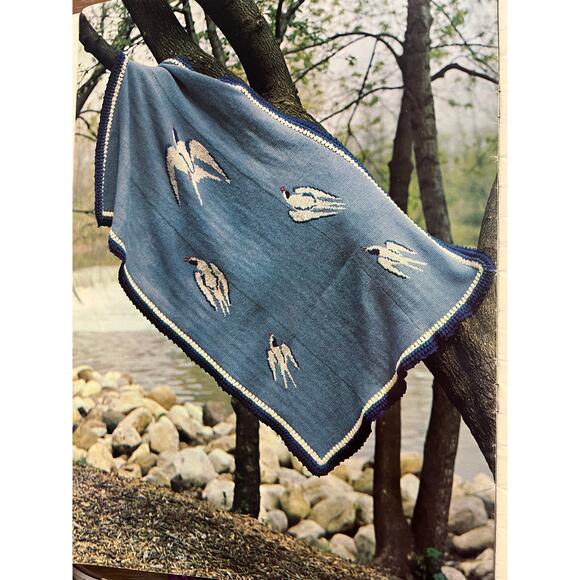 AFgan and sweater collection pattern book 1960s - Picture 5 of 14